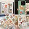 100Pcs - Waterproof Vintage Scrapbook Stickers (Gourmet Poster)